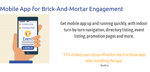 mobile app for brick-and-mortar engagement 