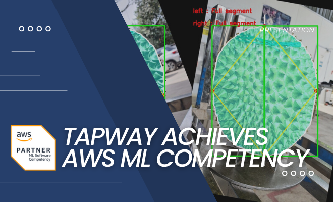 Tapway Achieves AWS Machine Learning Competency Status