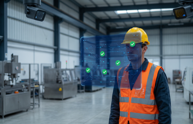 How Does AI Computer Vision Improve Workplace Safety?